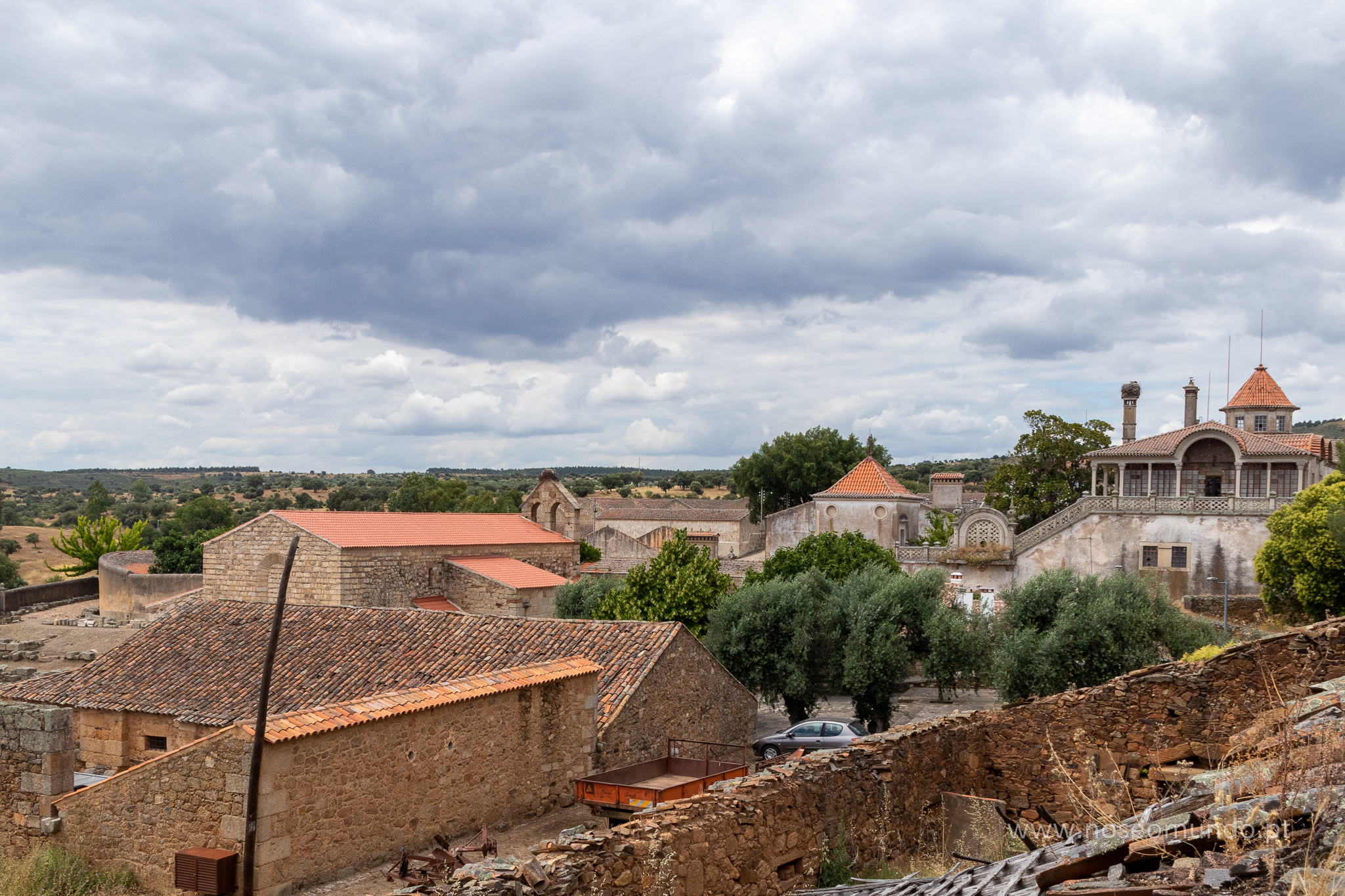 Vista da aldeia de Idanha-a-Velha