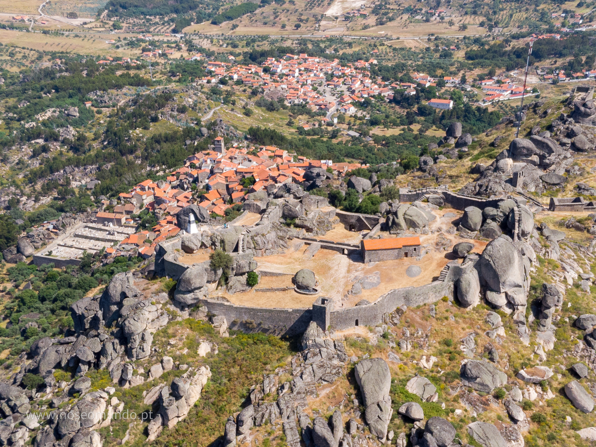 Vista do Castelo Monsanto
